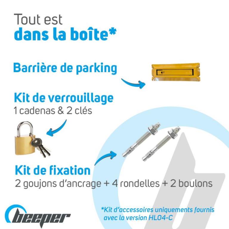 Barrière de parking BEEPER HL04-C